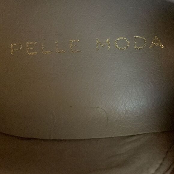 Pelle Moda Booties Brown Suede Ankle Boots Block Heel Womens Size 9 Western Boho - Picture 11 of 12